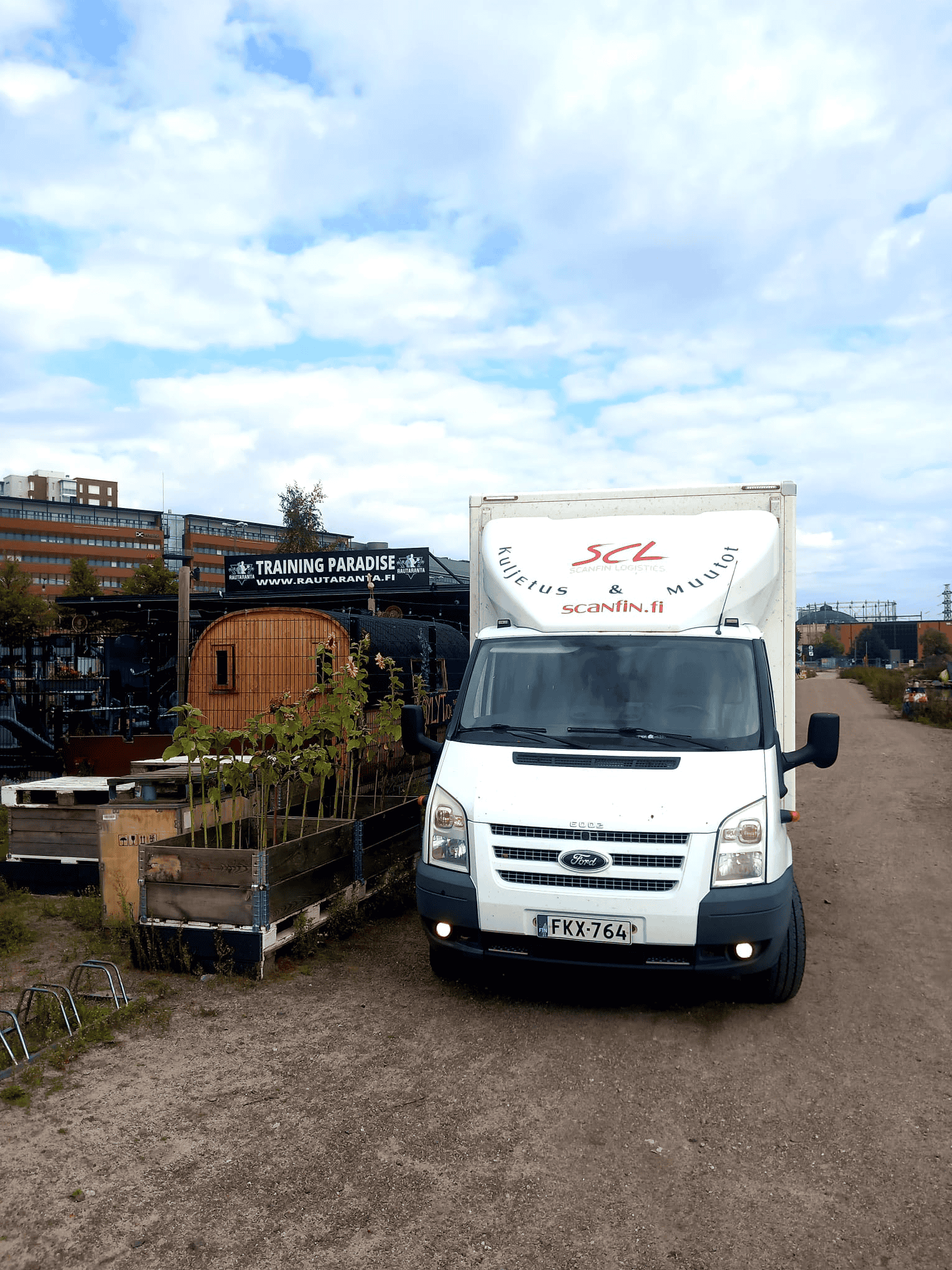 ScanFin Logisticsin kuljetusauto